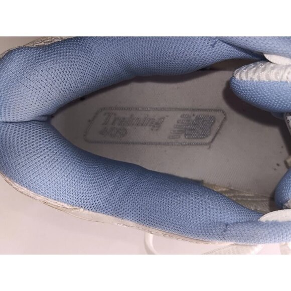 New Balance Shoes Womens 10 B 409 Athletic Running Sneakers WX409WL White Blue - Picture 10 of 12
